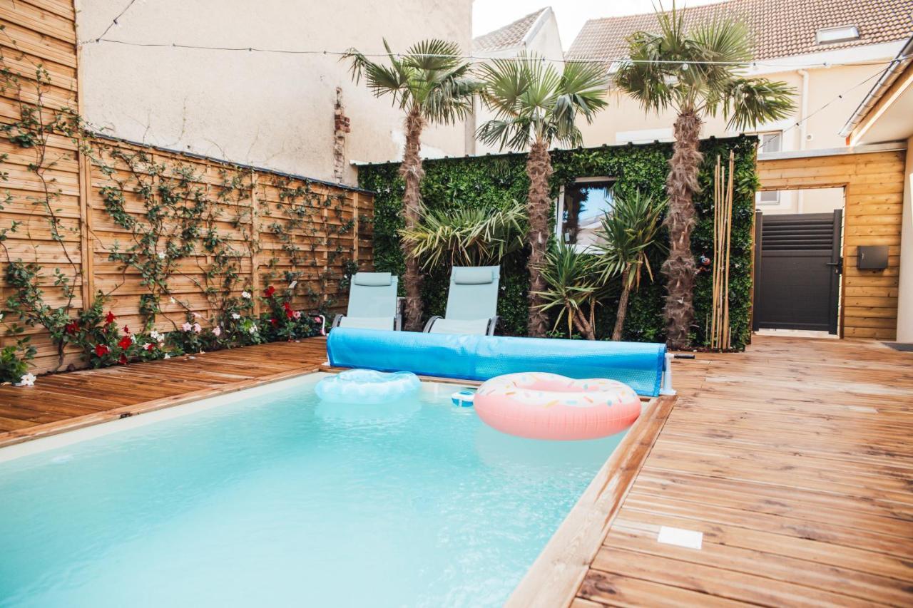 La Suite 176 - Piscine Privee, Spa, Hammam A Reims Bagian luar foto