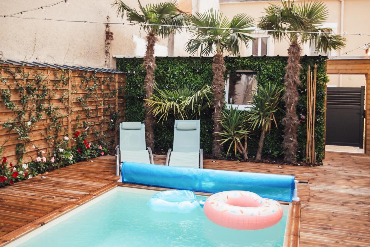 La Suite 176 - Piscine Privee, Spa, Hammam A Reims Bagian luar foto
